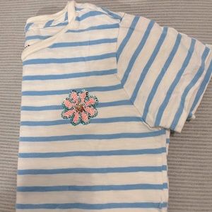 Crewcuts girls size Large 10/11 short sleeve stripe excellent condition